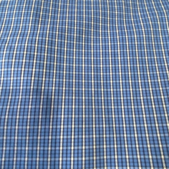 Eddie Bauer Mens Blue Cotton Lightweight Wrinkle Free Relaxed Fit Shirt- Sz-L - Picture 3 of 15